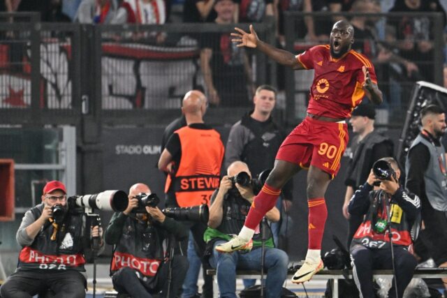 Romelu Lukaku has been in fine form for Roma scoring eight goals since joining on loan in