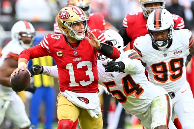 San Francisco 49ers quarterback Brock Purdy suffered his first defeat as a starting quarte