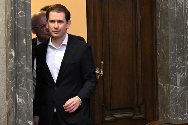 Sebastian Kurz stepped down as chancellor in 2021 following graft accusations