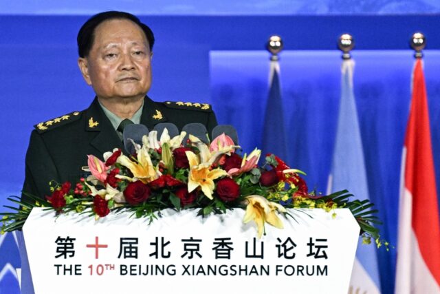 Senior Chinese military official Zhang Youxia said 'some countries', which he did not name
