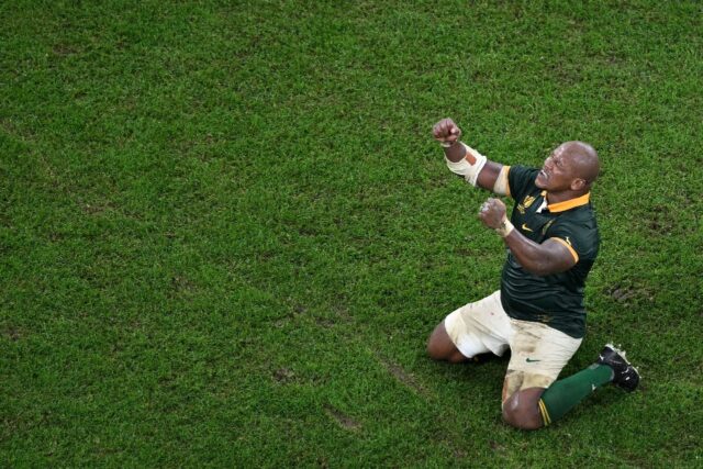 South Africa hooker Bongi Mbonambi has come a long way since being told he was too small t