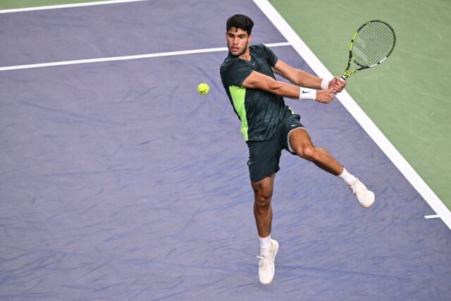 Spain's Carlos Alcaraz is the only one of the Shanghai Masters' top four seeds to reach th