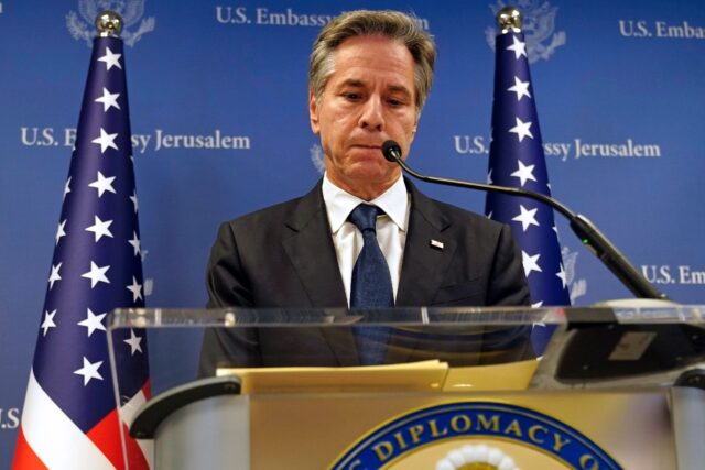 Top American diplomat Antony Blinken said in a letter to State Department employees that t