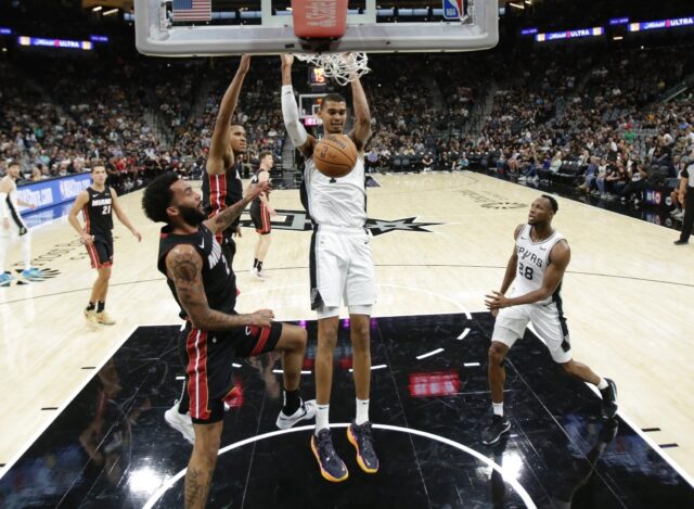Victor Wembanyama shined again with a 23 point performance for the San Antonio Spurs again