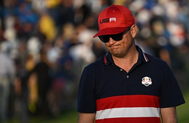 Zach Johnson presided over the USA's seventh straight Ryder Cup defeat in Europe