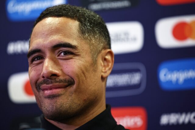 New Zealand scrum-half Aaron Smith