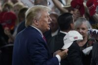 Trump is returning to Iowa to campaign Sunday in an area he flipped from Democrats in 2016