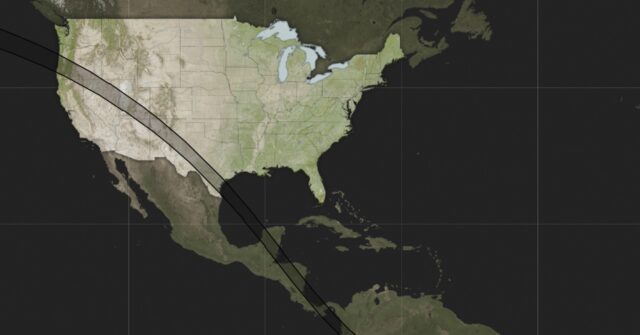 'Ring of fire' solar eclipse will cut across the Americas, stretching from Oregon to Brazil