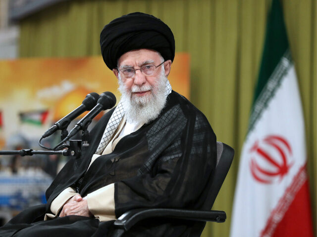 In this photo released by the official website of the office of the Iranian supreme leader