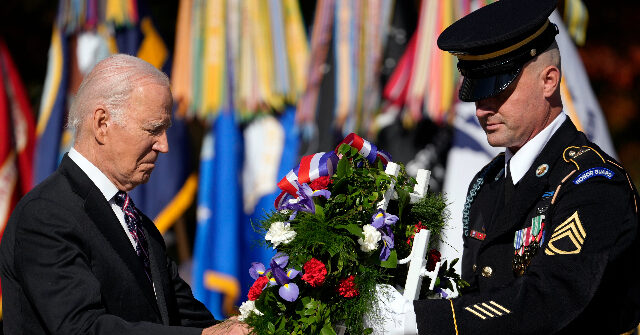 President Joe Biden Appears Confused During Veterans Day Ceremony