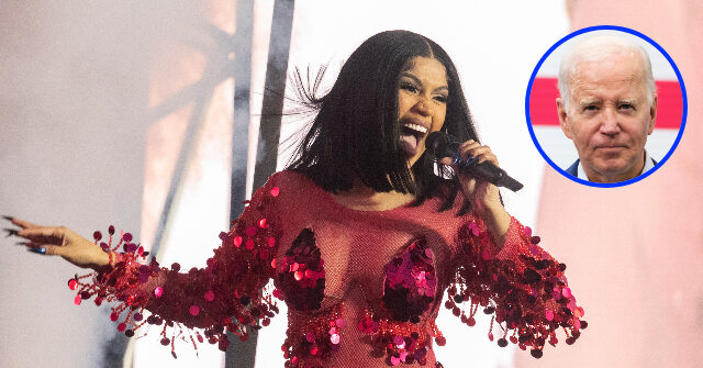 Cardi B Torches Biden: Our Country Is 'Really F**ked' and He Says 'We Can Fund Two Wars'