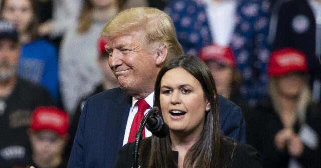 Sarah Sanders on Trump Endorsement: ‘The Trump Presidency Was a Complete and Total Success'