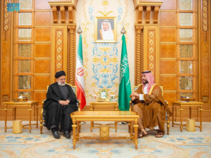 Iranian President Ebrahim Raisi visited Riyadh, Saudi Arabia, this weekend for a meeting of 57 Muslim world leaders to condemn Israel in response to its ongoing self-defense operation against Hamas and included an in-person meeting with the de facto leader of the country, Crown Prince Mohammed bin Salman.