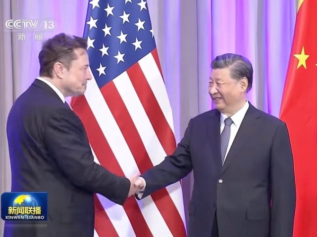 Elon Musk and his boss Xi Jinping