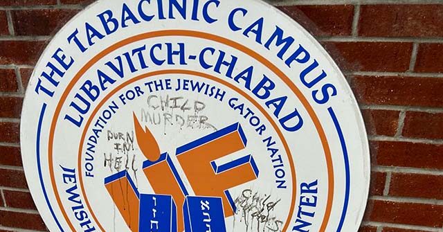 PHOTOS: Jewish Center at University of Florida Vandalized with 'Horrific' Antisemitic Graffiti