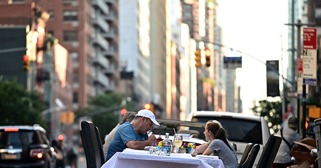 Bloomberg Wonders if It Is 'Safe to Dine Indoors' Because 'Covid Is Back'