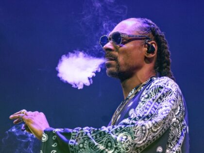 21 September 2023, North Rhine-Westphalia, Cologne: Rapper Snoop Dogg is on stage during a concert at Lanxess Arena. Photo: Henning Kaiser/dpa (Photo by Henning Kaiser/picture alliance via Getty Images)