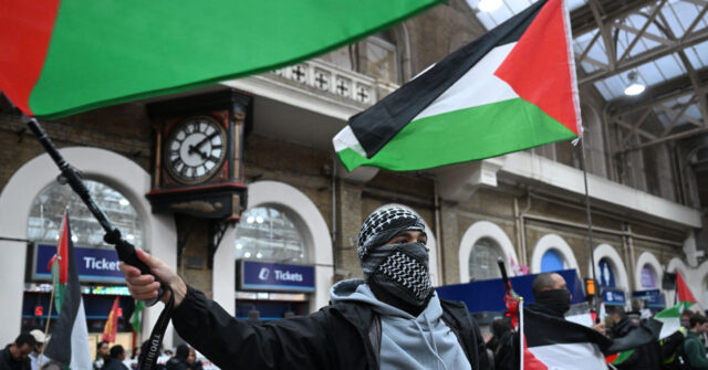 Pro-Palestine Protesters Occupy London Train Stations, Blockade Streets