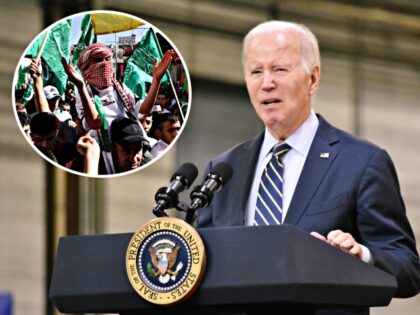 BEAR, UNITED STATES - NOVEMBER 6 : President of the United States Joe Biden delivers remar