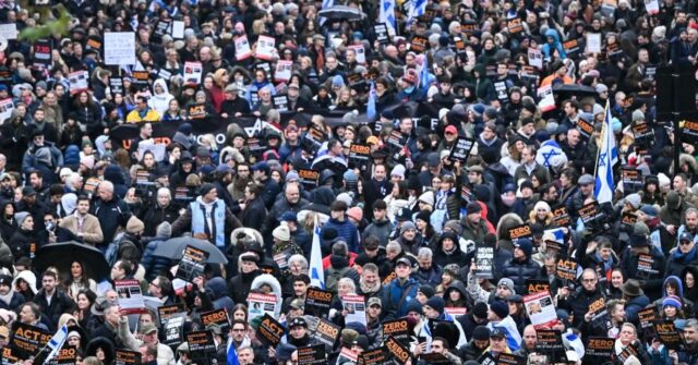 Tens of Thousands March Against Antisemitism Including Boris Johnson