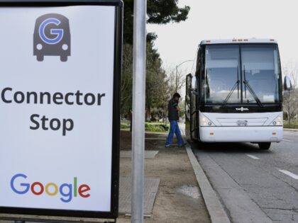 Google bus stop