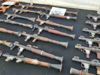 WATCH: IDF Reveals Arsenal of Weapons Seized from Hamas; Anti-Tank Explosives Used to Kill Civilians