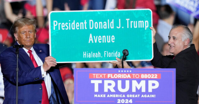 Hialeah Mayor Honors Trump with 'President Donald J. Trump Avenue'