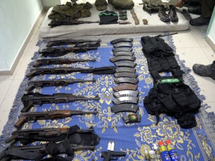 Weapons found at Shifa Hospital (IDF)