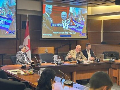 The Assembly of the Cuban Resistance addresses members of the Canadian Parliament on Novem