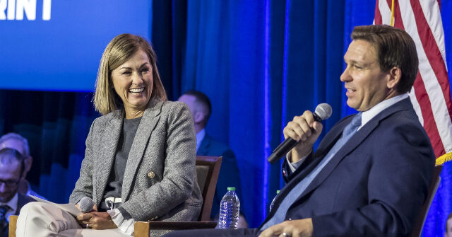 Iowa Gov. Kim Reynolds Formally Endorses Ron DeSantis