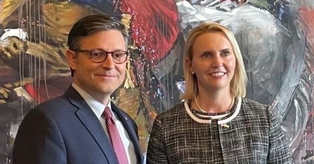 Speaker Mike Johnson Meets with Biden's U.S. Ambassador to Ukraine