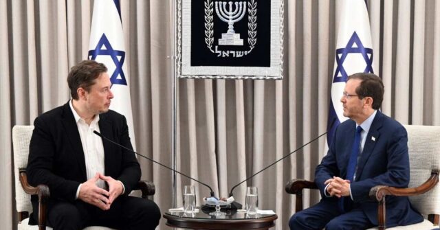 Israeli President to Elon Musk: X Needs 'to Fight and Combat' Anti-Jewish Hate