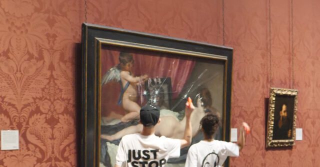 Just Stop Oil Activists Smash Glass Protecting 17th Century Painting