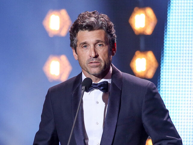 BERLIN, GERMANY - NOVEMBER 08: US actor Patrick Dempsey is seen on stage during the GQ Men