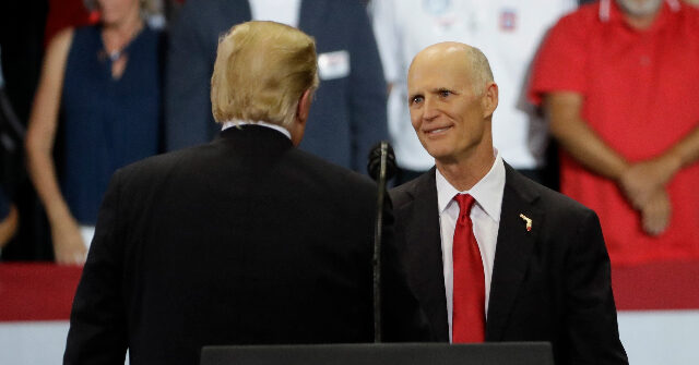 Rick Scott Endorses Donald Trump Over Ron DeSantis