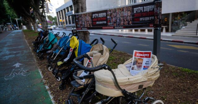 'Kill the Babies!' Anti-Israel Hecklers Taunt Jews at Stroller Protest