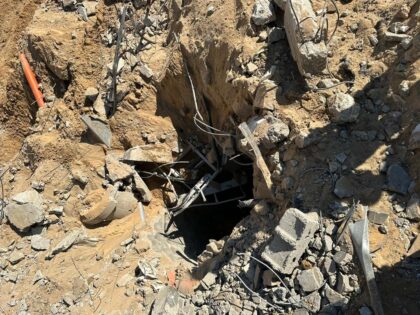 First tunnel at Shifa Hospital (IDF)