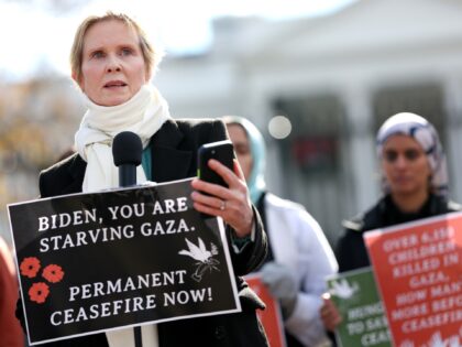 ‘Sex and the City’ Star Cynthia Nixon Joins Hunger Strike Outside White House Demanding Permanent Gaza Ceasefire