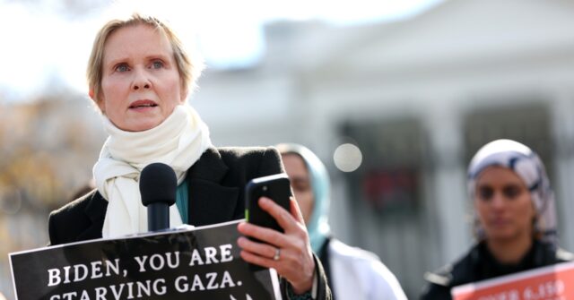 ‘Sex and the City’ Star Cynthia Nixon Joins Hunger Strike Outside White House Demanding Permanent Gaza Ceasefire