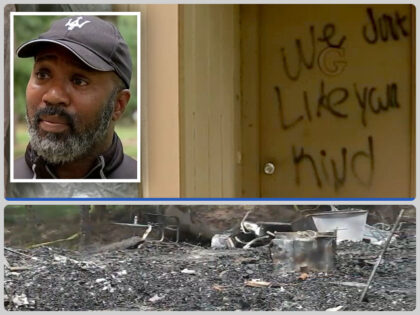 Mario Roberson Charged with Felony Arson. (ABC 13 Video Screenshots)