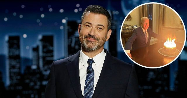 Watch: Jimmy Kimmel Mocks Joe Biden on His 81st Birthday by Listing All the Things He’s Older Than