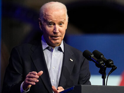 President Joe Biden speaks at CS Wind, Wednesday, Nov. 29, 2023, in Pueblo, Colo. (AP Photo/Jack Dempsey)