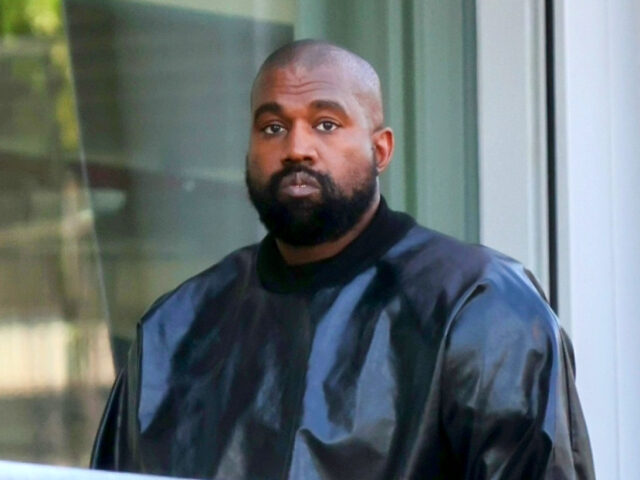Kanye West is seen on May 13, 2023 in Los Angeles, California. (Photo by MEGA/GC Images)