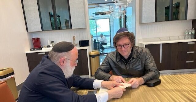 World-Renowned Rabbi Reveals 'Incredible' Meeting with Javier Milei