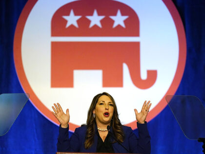 Ronna McDaniel, the GOP chairwoman, speaks during the Republican National Committee winter