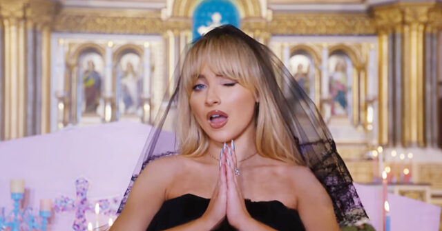 Pop Singer Sabrina Carpenter Desecrates NYC Church in Music Video Shoot, Priest Stripped of Duties