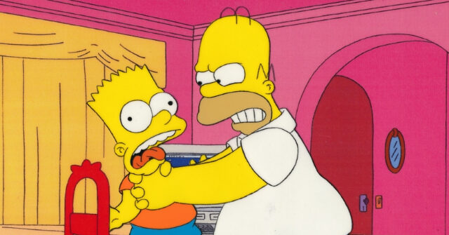 'The Simpsons' Has Quietly Ended Scenes of Homer Strangling Bart: 'Times Have Changed'