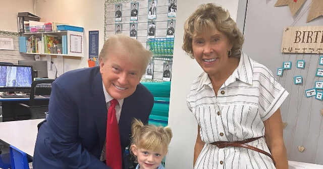 VIDEO — 'Precious': Donald Trump Visits His Granddaughter at School