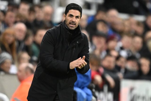 Arsenal manager Mikel Arteta