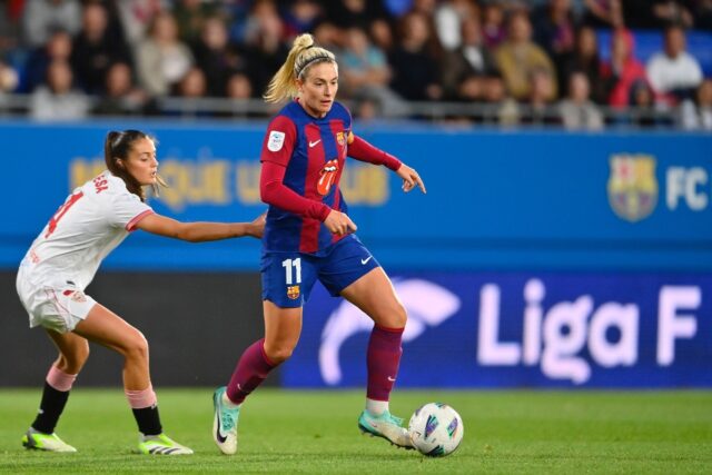 Barcelona's Spanish Alexia Putellas is surrounded by a superb supporting cast as the Catal